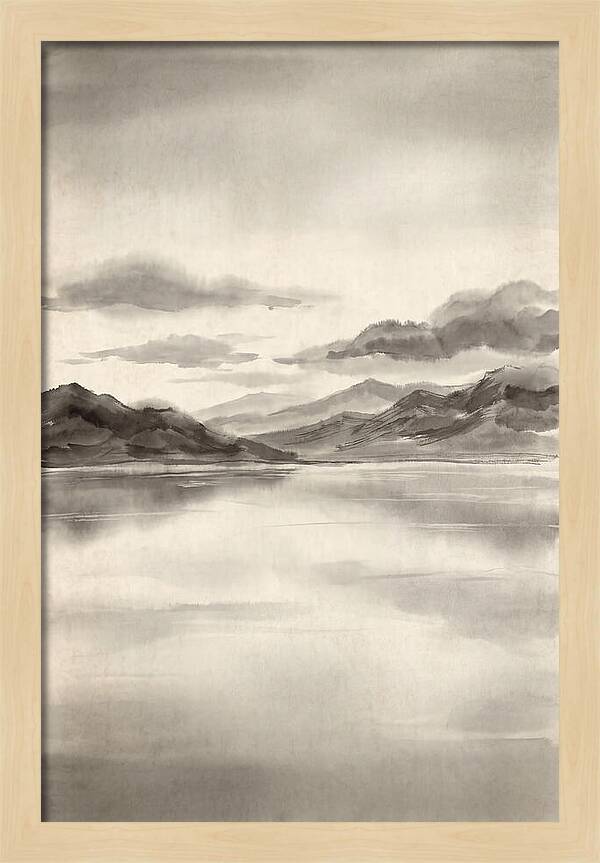 Reflective Serenity Over Salt Flats