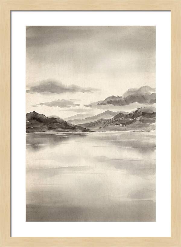 Reflective Serenity Over Salt Flats