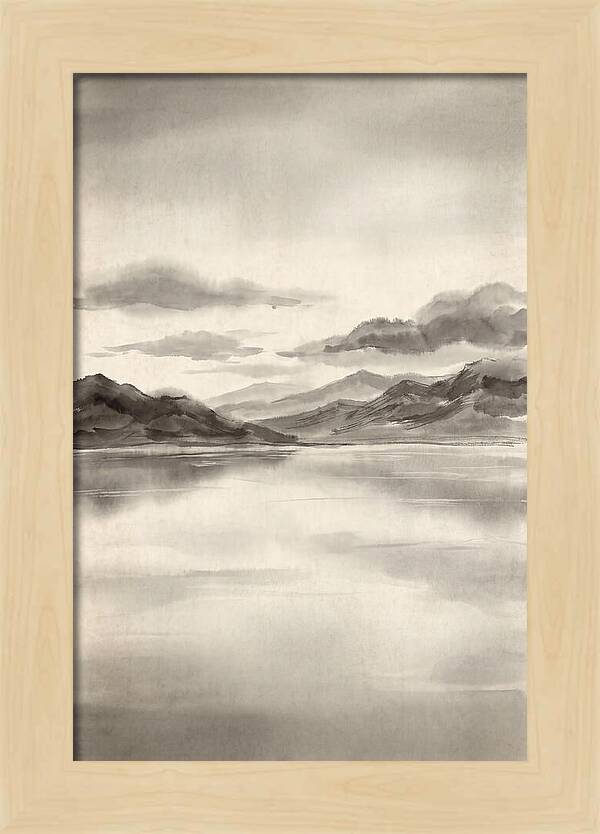 Reflective Serenity Over Salt Flats