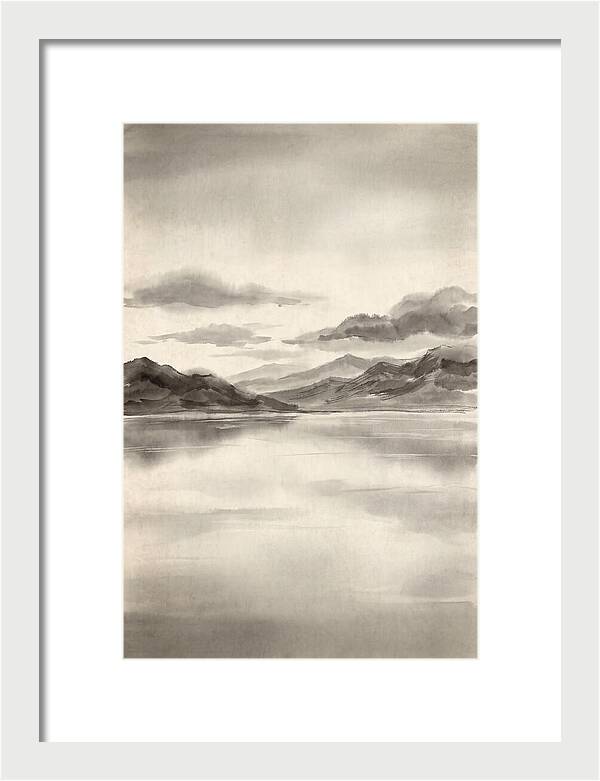 Reflective Serenity Over Salt Flats