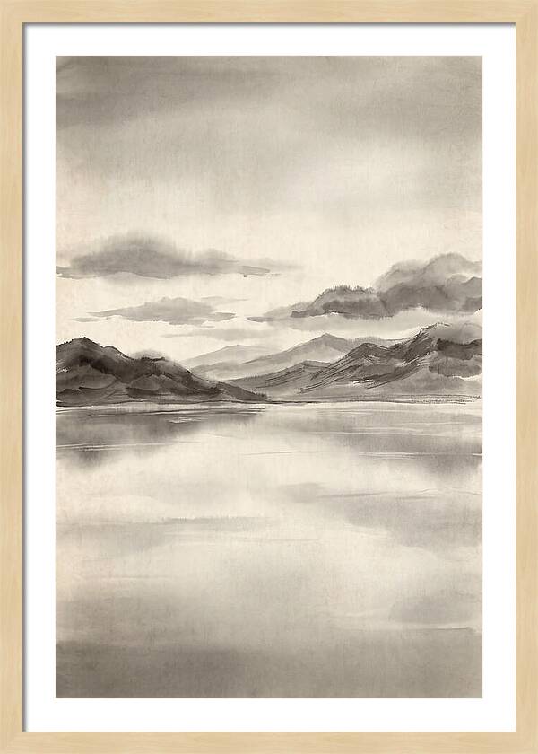 Reflective Serenity Over Salt Flats