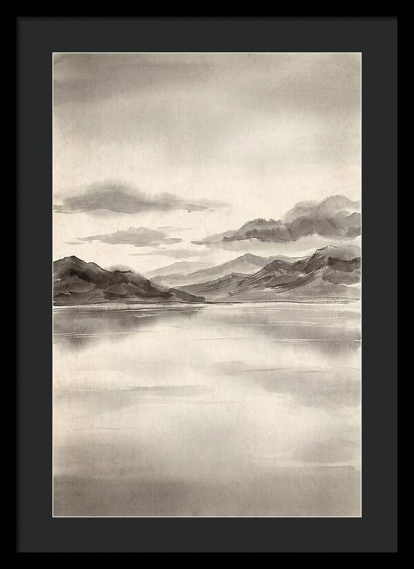 Reflective Serenity Over Salt Flats