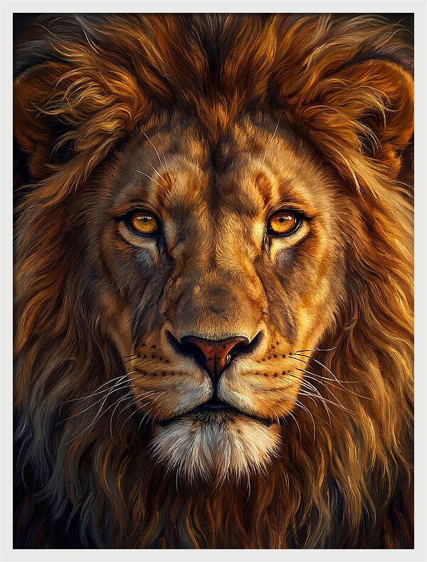 Regal Lion Closeup 5024