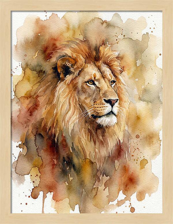 Regal Lion Closeup