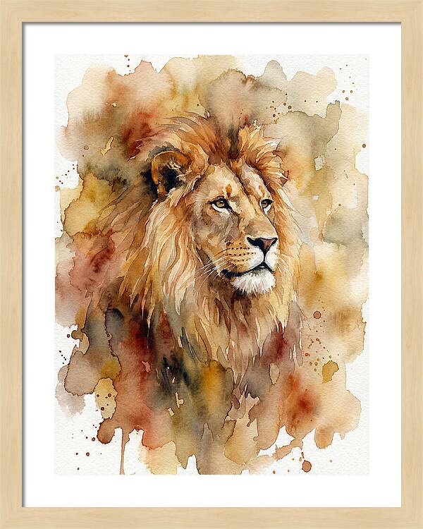 Regal Lion Closeup