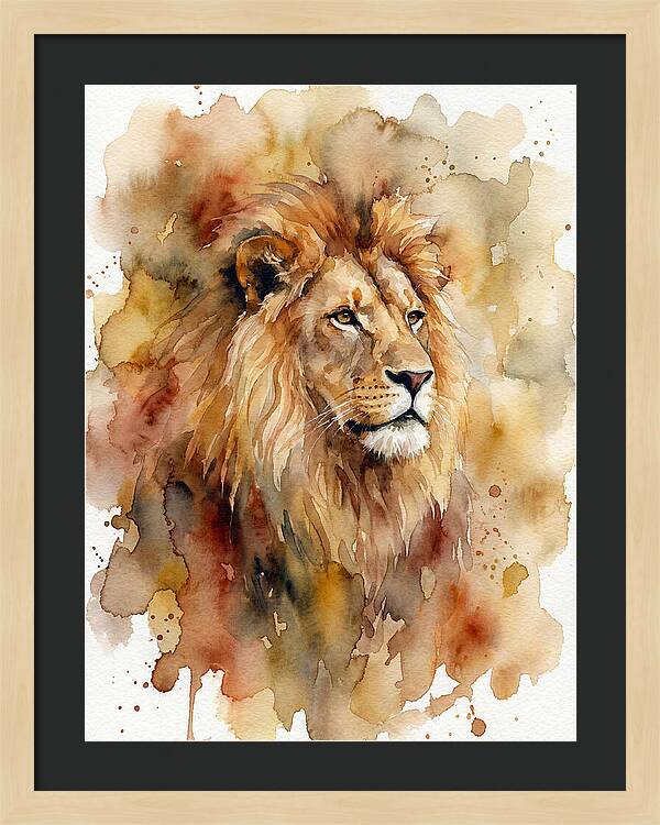Regal Lion Closeup