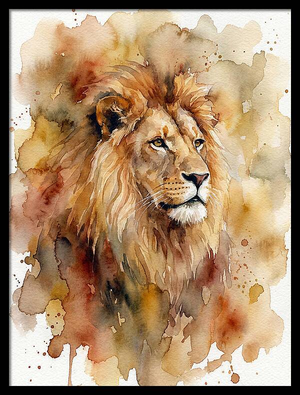 Regal Lion Closeup