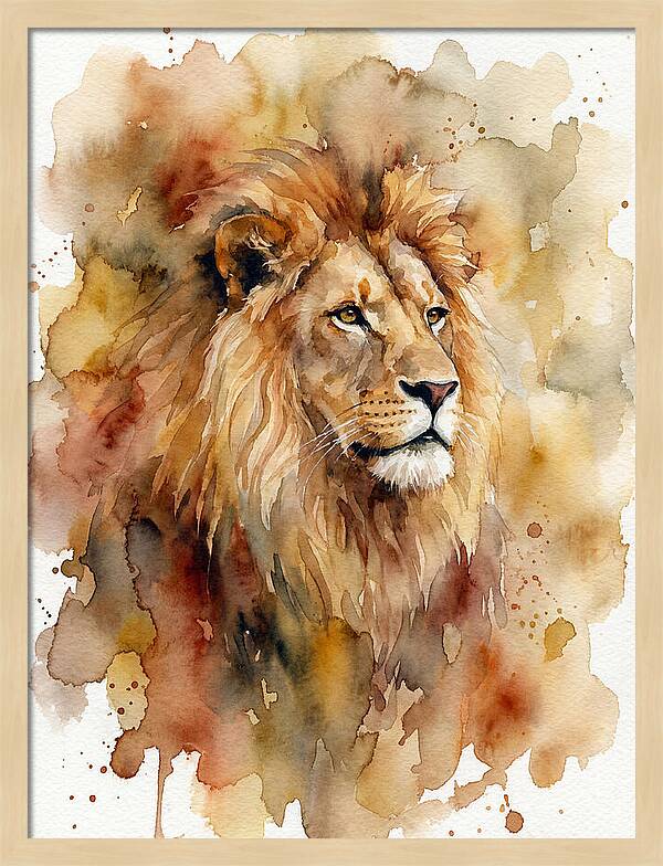 Regal Lion Closeup