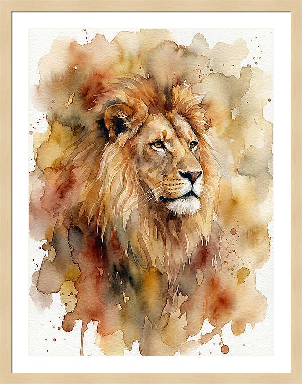 Regal Lion Closeup