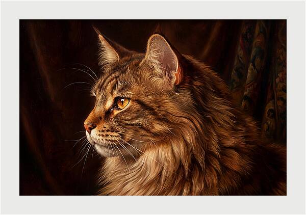 Regal Maine Coon Presence