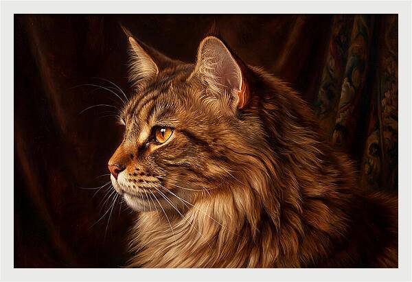 Regal Maine Coon Presence