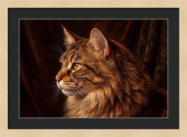 Regal Maine Coon Presence