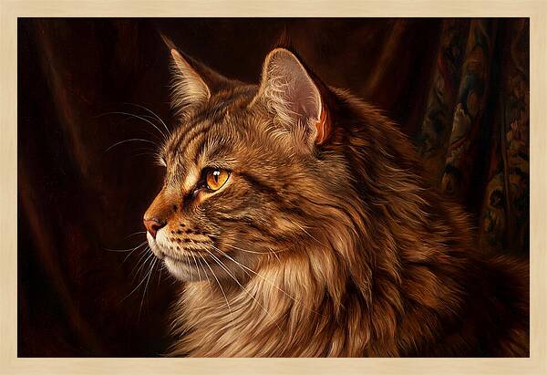 Regal Maine Coon Presence