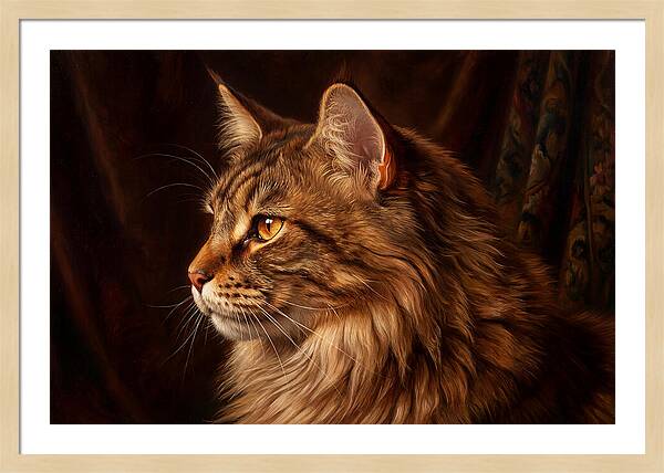 Regal Maine Coon Presence