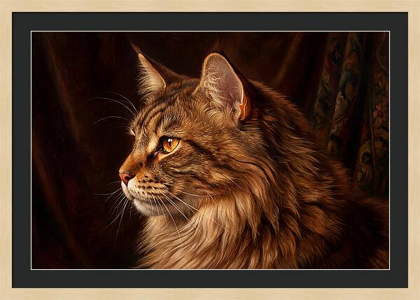 Regal Maine Coon Presence