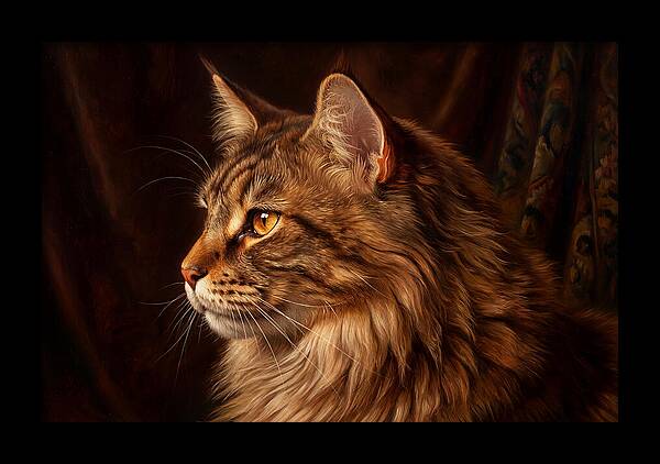 Regal Maine Coon Presence