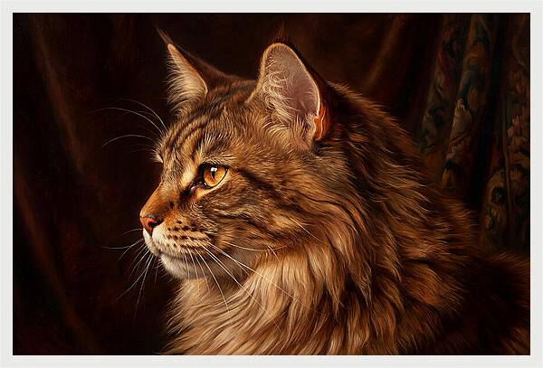 Regal Maine Coon Presence