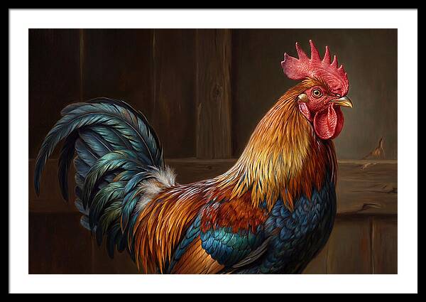 Regal Rooster Display