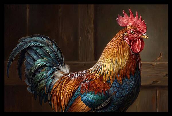 Regal Rooster Display