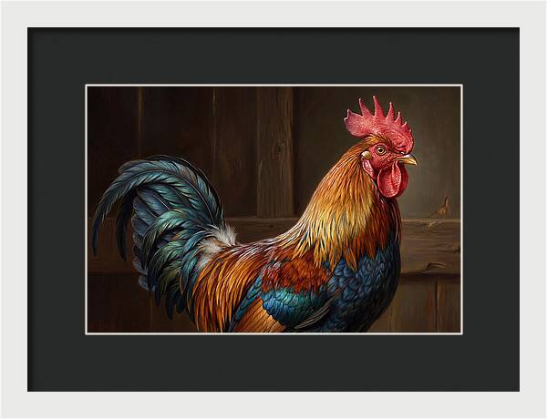 Regal Rooster Display