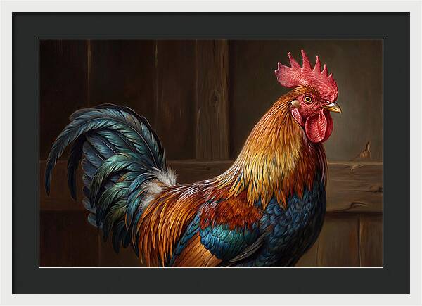 Regal Rooster Display