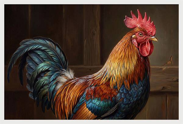 Regal Rooster Display