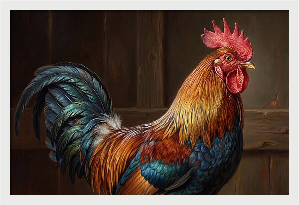 Regal Rooster Display