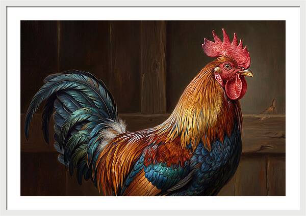 Regal Rooster Display