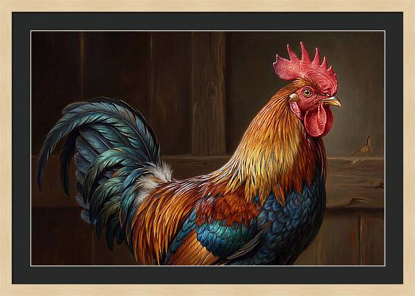 Regal Rooster Display