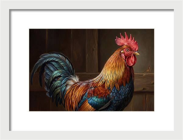 Regal Rooster Display