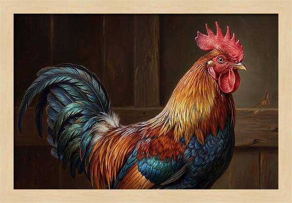 Regal Rooster Display