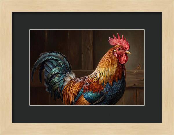 Regal Rooster Display