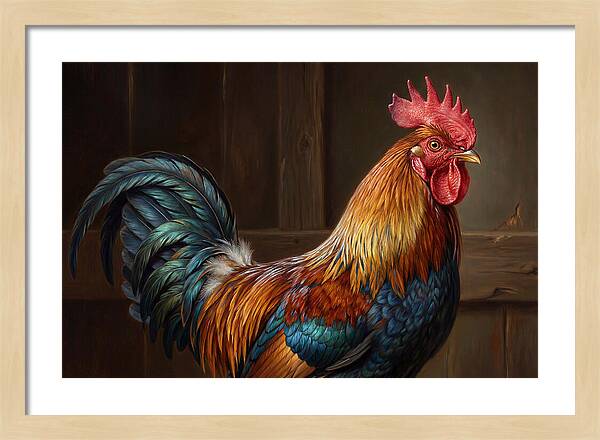 Regal Rooster Display