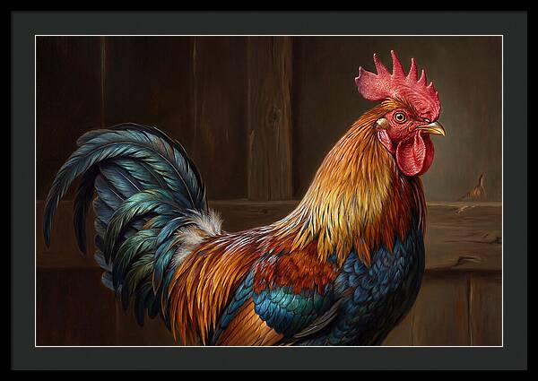 Regal Rooster Display