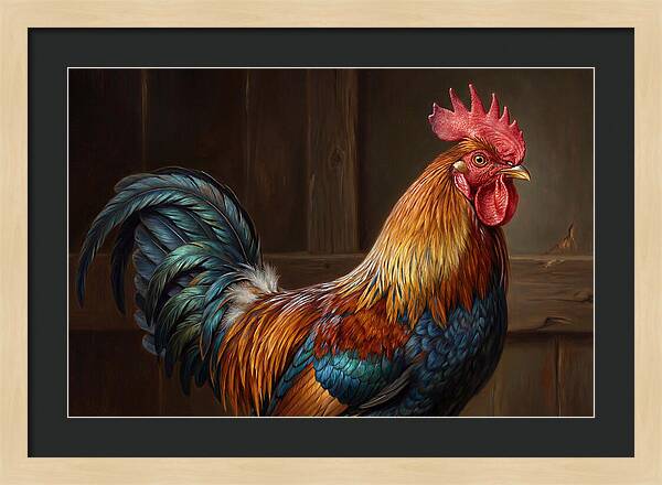 Regal Rooster Display