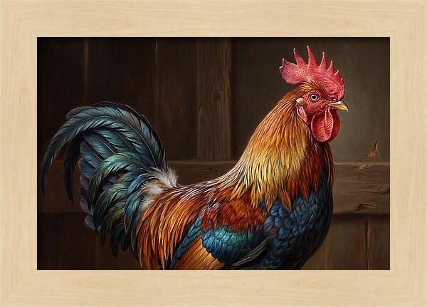 Regal Rooster Display