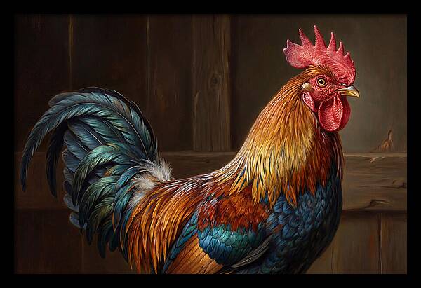 Regal Rooster Display