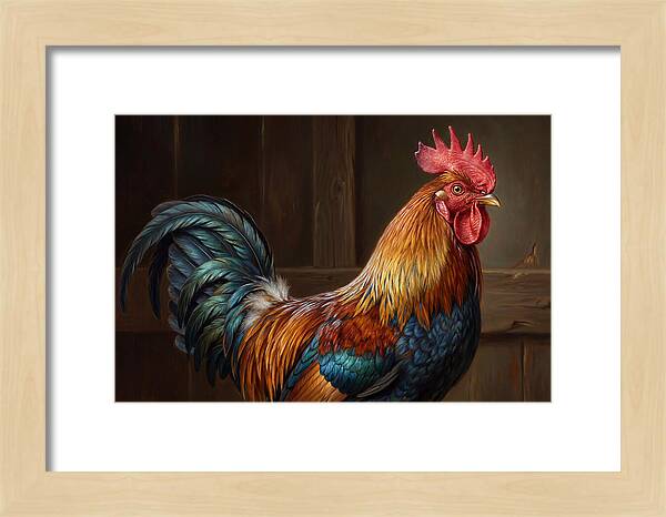 Regal Rooster Display