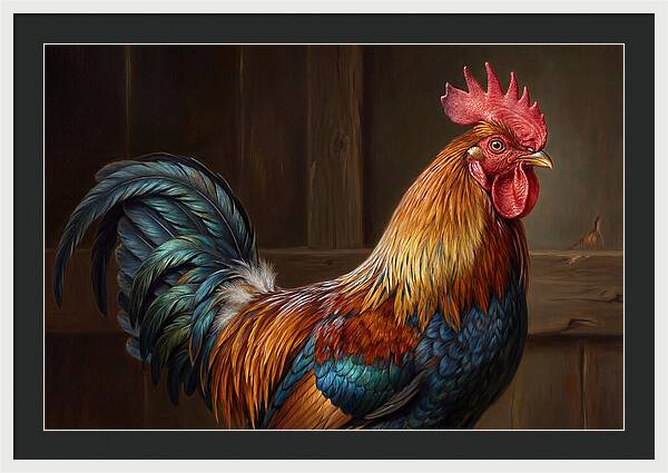 Regal Rooster Display