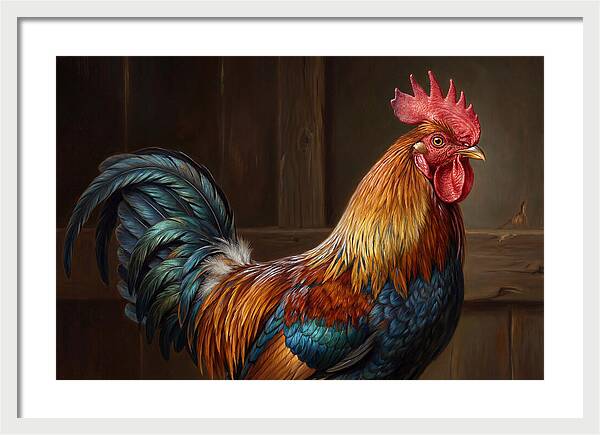 Regal Rooster Display