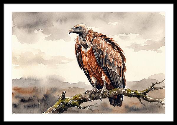 Regal Vulture Resting