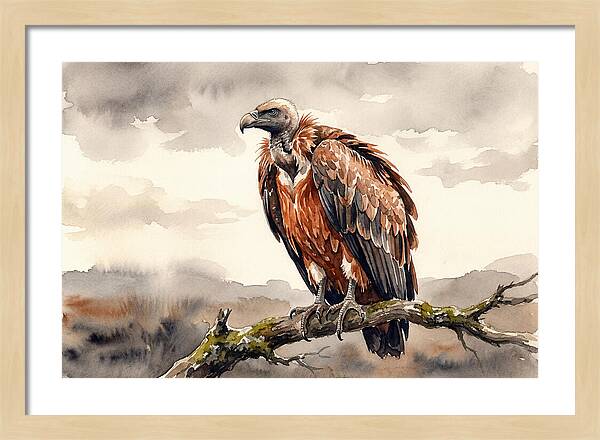 Regal Vulture Resting