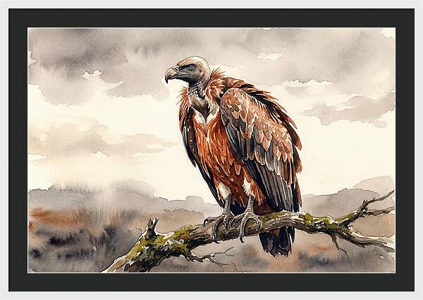 Regal Vulture Resting
