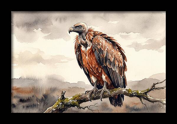 Regal Vulture Resting