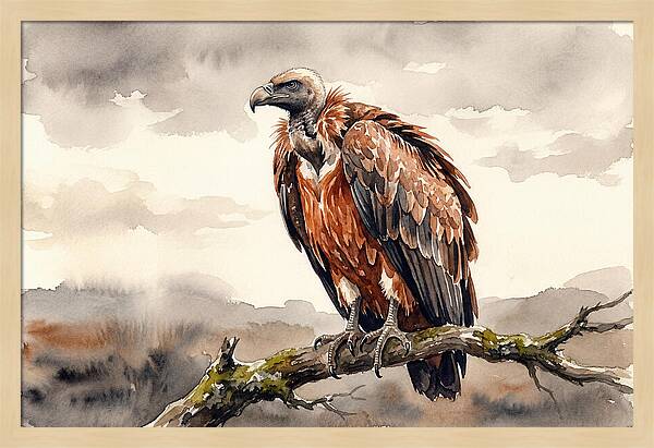 Regal Vulture Resting