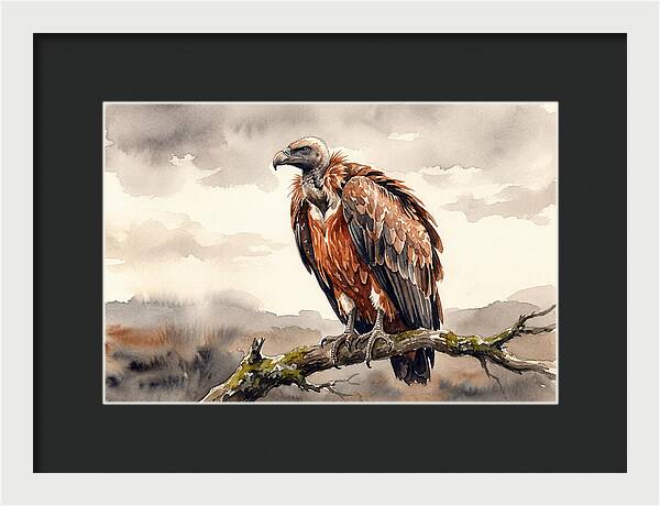 Regal Vulture Resting