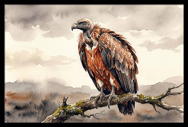 Regal Vulture Resting