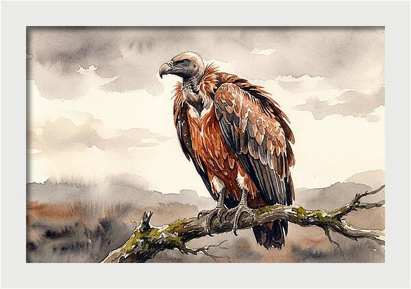 Regal Vulture Resting
