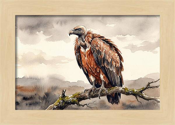Regal Vulture Resting