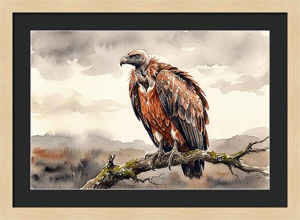 Regal Vulture Resting